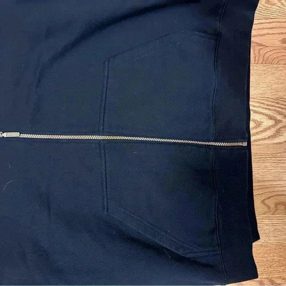 Black Long Sleeve Half Zip LL Bean Pullover Sweater Size XL - Picture 6 of 7